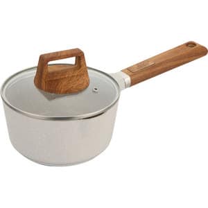 Cratita BERGNER, 1.4l, 16cm, aluminiu, crem