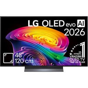 Televizor OLED Evo Smart LG 48C61LA, Ultra HD 4K, HDR, 121cm