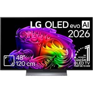 Televizor OLED Evo Smart LG 48G63LS, Ultra HD 4K, HDR, 121cm
