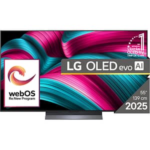 Televizor OLED Smart LG OLED55C5ELB, Ultra HD 4K, 139cm