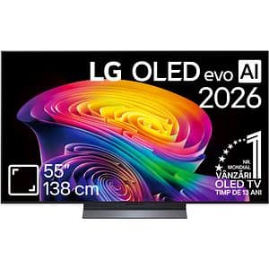 Televizor OLED Evo Smart LG 55C61LA, Ultra HD 4K, HDR, 139cm