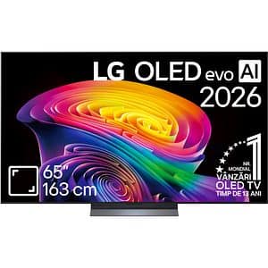Televizor OLED Evo Smart LG 65C61LA, Ultra HD 4K, HDR, 164cm