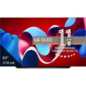 Televizor OLED Evo Smart LG 83C41LA, Ultra HD 4K, HDR, 210cm