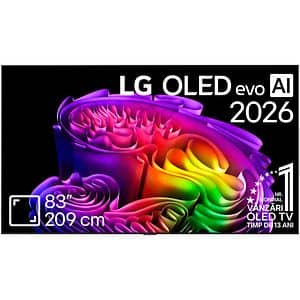 Televizor OLED Evo Smart LG 83G62LW, Ultra HD 4K, HDR, 210cm