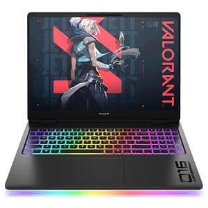 Laptop Gaming HP Omen Max 16-ah0101nn, Intel Core Ultra 7 255HX pana la 5.2GHz, 16" WQXGA OLED, 32GB, SSD 2TB, NVIDIA GeForce RTX 5070Ti 12GB, Free DOS, negru