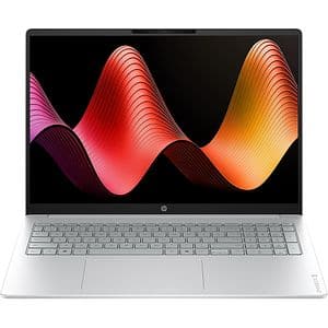 Laptop HP OmniBook 3 16-bu0000nnx, Intel Core 7 350 pana la 4.8GHz, 16" 2K, 12GB, SSD 512GB, Intel Graphics, Free Dos, Glacier Silve