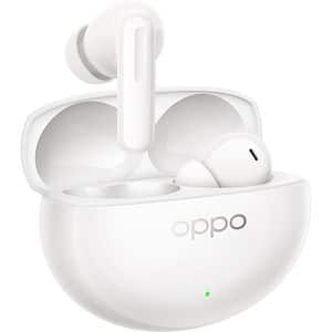 Casti OPPO Enco Air5 Pro, True Wireless, Bluetooth, In-Ear, Microfon, Noise Cancelling, Pearl White
