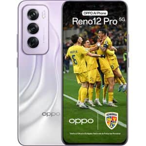 Telefon OPPO Reno12 Pro 5G, 512GB, 12GB RAM, Dual SIM, Nebula Silver