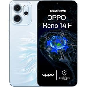 Telefon OPPO Reno 14 F 5G, 256GB, 8GB RAM, Dual SIM, Opal Blue