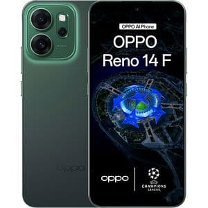 Telefon OPPO Reno 14 F 5G, 256GB, 8GB RAM, Dual SIM, Luminous Green