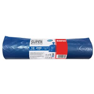 Saci menajeri SANO Optima, 10 bucati, 240 l, albastru