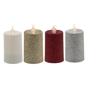 Set lumanari HOME CDS 2, LED, 16 bucati, multicolor