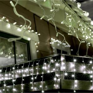 Perdea de lumini LED HOME KKF158/WH, 150 led-uri, 5m, iluminare alb rece