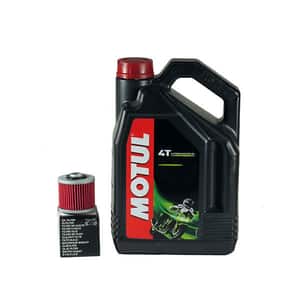 Kit schimb ulei MOTUL MOT5 10W40, KAWASAKI ZR 400C, 1989->1996