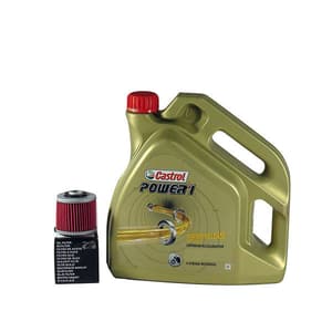 Kit schimb ulei CASTROL POWER 1 RACING 10W40, KAWASAKI ZR 400C, 1989->1996