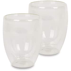 Set pahare cu perete dublu MYRIA MC4017, 2 piese, 350 ml, sticla