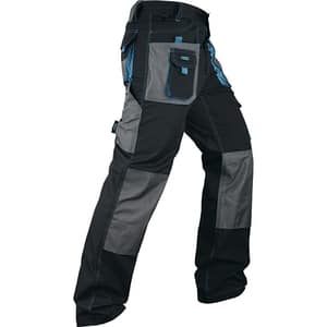 Pantaloni de protectie GROSS, marime XL, albastru-negru