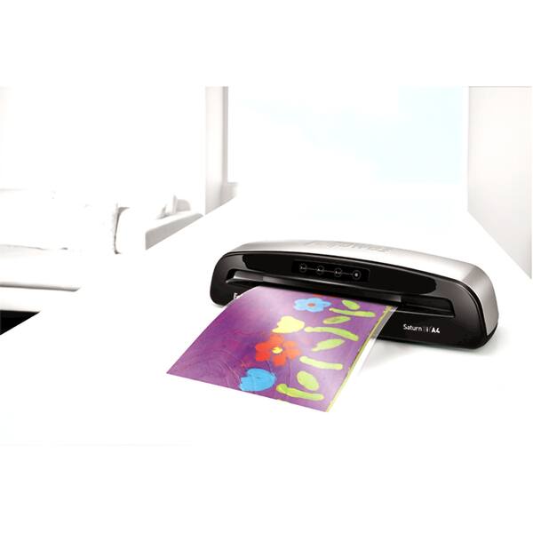 Laminator FELLOWES Saturn 3i, A4, gri