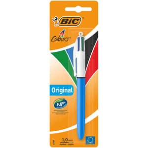 Pix cu mecanism BIC Color Medium, 1.0 mm, diverse culori