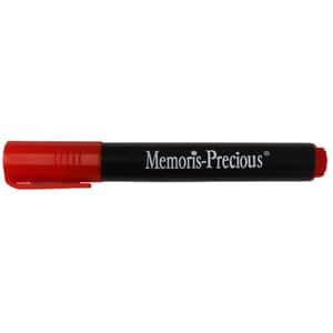 Set markere MEMORIS-PRECIOUS, 7 mm, 12 bucati, rosu
