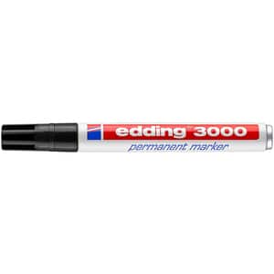 Marker permanent EDDING 3000, 1.5-3 mm, negru