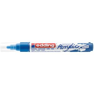 Marker acrilic EDDING 5100, 2-3 mm, albastru