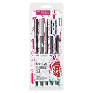 Set markere TOMBOW Beginner Lettering, 0.8-3.3mm, 2 culori