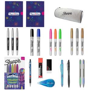Set accesorii scolare PAPERMATE SHPCASE2, 26 piese