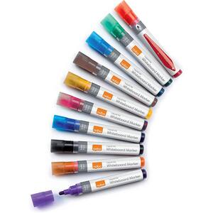 Set 10 markere NOBO SL91538, varf rotund, 3 mm, multicolor
