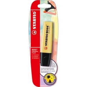 Textmarker STABILO Boss, 2-5mm, galben