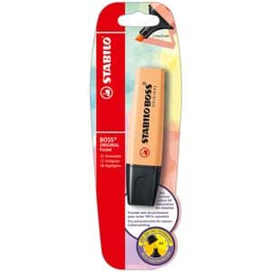 Textmarker STABILO Boss Pastel, portocaliu