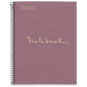 Caiet pentru scoala MIQUELRIUS EcoLavender Emotions, matematica, A4, 80 file, legatura spirala, roz