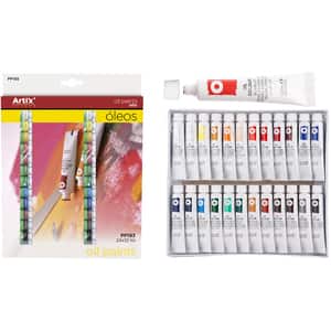 Tempera ulei MP MR134565, 12 ml, 24 culori