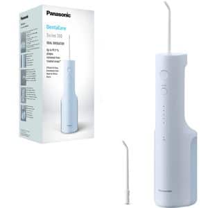 Irigator bucal PANASONIC EW-DJ26-A303, 5 viteze, 2 capete, 200 ml, bleu