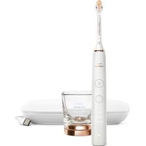 Periuta de dinti electrica PHILIPS Sonicare Diamond Clean HX9911/23, 62000 miscari/min, Curatare 3D, 4 programe, 1 capat, alb