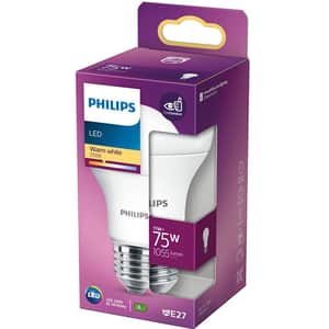 Bec LED PHILIPS 8718699769703, E27, 11W, 1055lm, lumina calda 