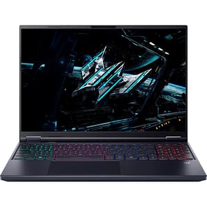 Laptop Gaming Acer Predator Helios Neo 16 AI PHN16-73-9074, Intel Core Ultra 9 275HX pana la 5.4GHz, 16" WQXGA, 64GB, SSD 2TB, NVIDIA Geforce RTX 5070 Ti 12GB, Free DOS, Abyssal Black
