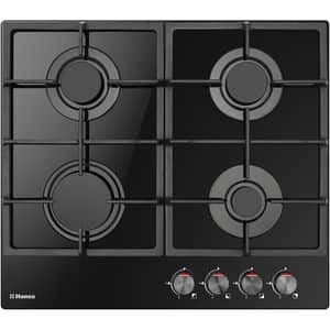Plita incorporabila HANSA BHKS610503, Gaz, 4 arzatoare, negru