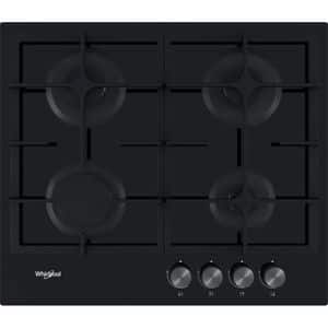 Plita incorporabila WHIRLPOOL GOS 6415/NB1, Gaz, 4 arzatoare, negru