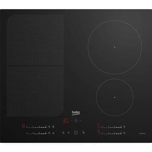 Plita incorporabila BEKO HII64792UFT, Inductie, 4 arzatoare, Touch Control, negru