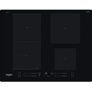 Plita incorporabila WHIRLPOOL WF S2765 NE/IXL, Inductie, 4 arzatoare, Touch Control, negru