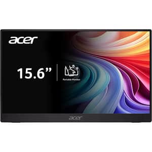 Monitor portabil LED IPS ACER PM161QB1, 15.6", Full HD, 60Hz, AMD FreeSync, HDR10, negru