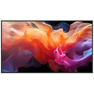 Monitor profesional LED IPS SHARP MultiSync PN-E559, 55", 4K UHD, 60Hz, negru