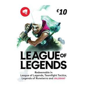 Credit electronic League of Legends 10 Euro