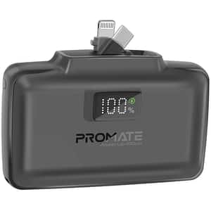 Baterie externa PROMATE POWERUP-10DUO, 10000mAh, 1xUSB-C, negru