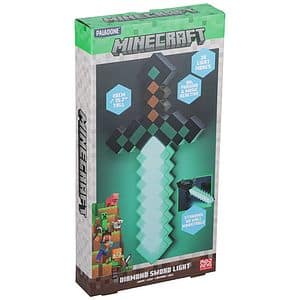 Lampa PLAYSTATION Minecraft Sabie de diamant, multicolor