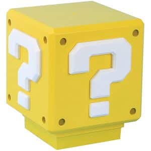 Mini Lampa PLAYSTATION Question Block, galben