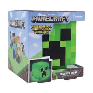 Lampa ambientala PLAYSTATION Minecraft Creeper, verde