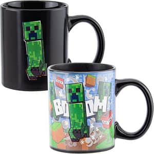 Cana termica PLAYSTATION Minecraft Creeper, negru