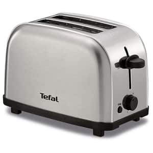 Prajitor de paine TEFAL Ultra Mini TT330D30, 2 felii, 700W, argintiu-negru 